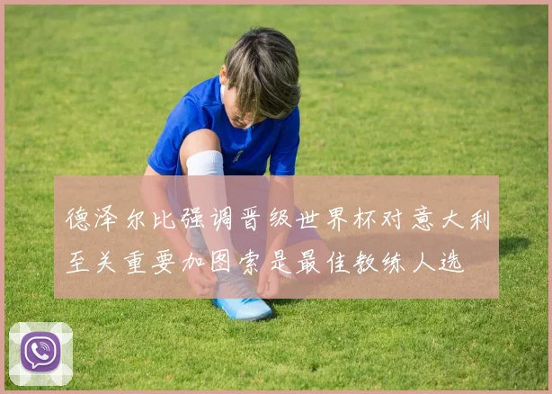 德泽尔比强调晋级世界杯对意大利至关重要加图索是最佳教练人选