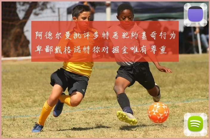 阿德尔曼批评多特恶犯约基奇行为卑鄙戴格诺特称对掘金唯有尊重